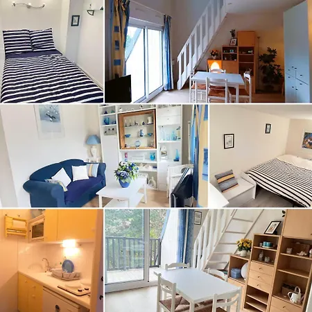 Διαμέρισμα Marine - A 500m De La Avec Son Balcon Vue Sur Le Jardin, 4 Couchages, Wifi Gratuite *