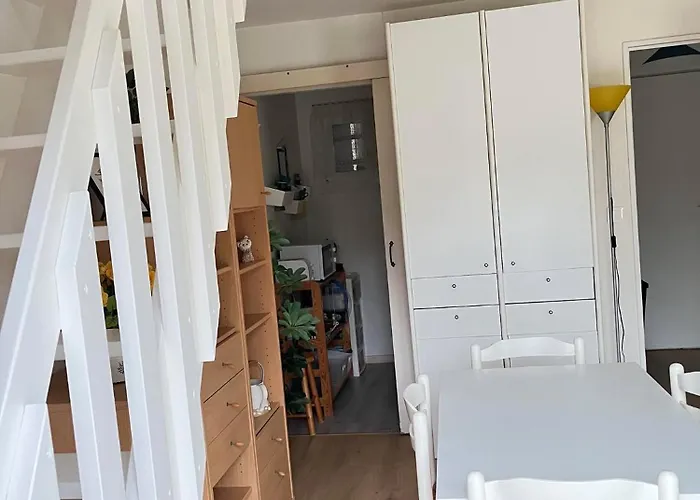 Daire Marine - A 500m De La Avec Son Balcon Vue Sur Le Jardin, 4 Couchages, Wifi Gratuite